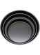 BLACKSTONE Round Cake Pan/Pizza Pan Bakeware, Pizza, cake making pan, non stick bakeware (SET OF 3) صينية صحن فرن