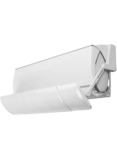 ACHAS Retractable Air Conditioner Wind Deflector, Universal Adjustable Air Conditioning Deflector Anti-Wind Air Conditioning Baffle Protector Maximum Extension 110cm