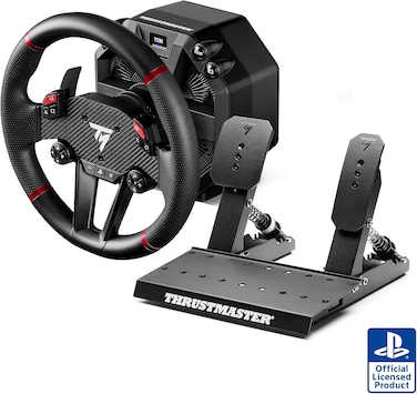 Thrustmaster T598, Direct Axial Drive Force Feedback Racing Wheel for PS5, PS4, PC