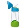Big Kids Tritan&acirc;&bdquo;&cent; Drink Bottle with Straw   Leakproof Push Button Lid   Ergonomic Triangle Grip for Preschool &amp; Young Kids   BPA-Free Reusable Water Bottle   450ml-Ocean Breeze