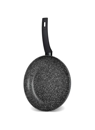 Rossetti&reg; Elementi Natura Made in Italy 28cm Granite Non Stick Frying Pan No-Mess No-Fuss Carefree Granite Cookware Fry Pan Dishwasher Safe Frying Pans PFOA &amp; Lead Free Frypans