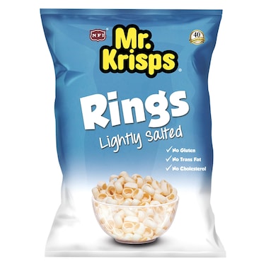 NFI Mr. Krisps Lightly Salted Rings Puffs, 15g