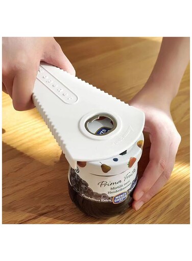 Purpose Bottle Opener Beer Can Opener White