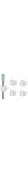 4 Pack Broom Holder Wall Mount Anti-Slip Broom Holder Mop Hanger Organization Heavy Duty Garage Storage System Garden Laundry Kitchen Tool Organizer General Purpose Storage Rack (Grey)