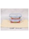 FEELINGS GLASS STORAGE M/W 1000 X 2 - 2PCS SET, BLUE RING