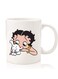 Premium Quality Two Sided Printed Coffee Mug Tea Cup For Home Office, Kids Men Women Betty Boop with dog
