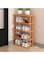LINGWEI Eco-Friendly Bamboo Shoe Rack Organizer, Multi-Tier (4-Floor, 5-Floor, 6-Floor) &ndash; Durable, Space-Saving, and Modern Design for Home and Entryway (5-Floor)