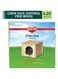 Kaytee Chin Hut Hideaway, Natural Pine, Safe No Glue Or Screws, for Chinchillas, Rats, Hedgehogs, 8 X 6.25 X 6.25 Inches