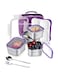 Stainless Steel Lunch Box for Kids Adults,Insulated Bento Lunch Box with Tableware and Bag,1060ml 4 Compartment Divided Lunch Containers