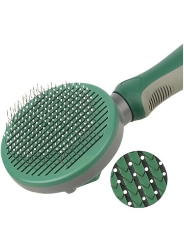 Feiger Pet Cat Brush for Shedding and Grooming, Dog Hair Removal Brush, Pet Groomer Shedding Grooming Tools Combs Rakes, Cats Brush for Short or Long Haired Removes Loose Hair &amp; Tangles