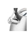 Cuisine Art BRIN Stainless Steel Whistling Tea Kettle 2.5L, Silver, Nylon Handle, Satin Finish, 201 Stainless Steel, Soft Touch Coating, 18/0 Single Bottom, Suitable for use on all stove tops