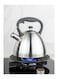 Cuisine Art BRIN Stainless Steel Whistling Tea Kettle 2.5L, Silver, Nylon Handle, Satin Finish, 201 Stainless Steel, Soft Touch Coating, 18/0 Single Bottom, Suitable for use on all stove tops