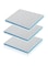 BOROLA 8-Layer Aquarium Sponge Filter Pad, Efficient Multi-Filtering Media, Aquarium Fish Tank Accessories Enhanced Filtration System, Ideal for Freshwater &amp; Saltwater Fish Tanks(12in*10in,3PCS)