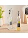 Box Essential 2-Piece Vinegar and Oil Bottle Set with Stand 11.7 x 28.7 x 6.3 cm