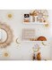 BPA Boho Sun Moon and Stars Wall Stickers Girls Bedroom Removable Wall Decals Nursery Kids Room Decor Vinyl Murals DIY Cute Decorations