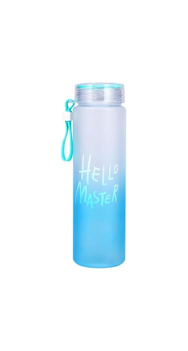 Portable Plastic Water Bottle, Minimalist Frosted Drinking Cup, Suitable For Travel, Fitness, Sports