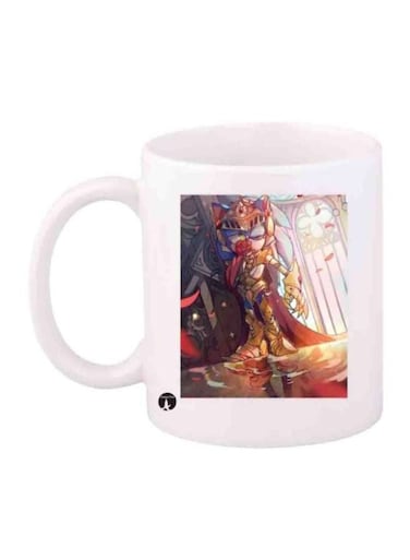 Game Sonic Character Printed Coffee Mug White/Blue/Brown