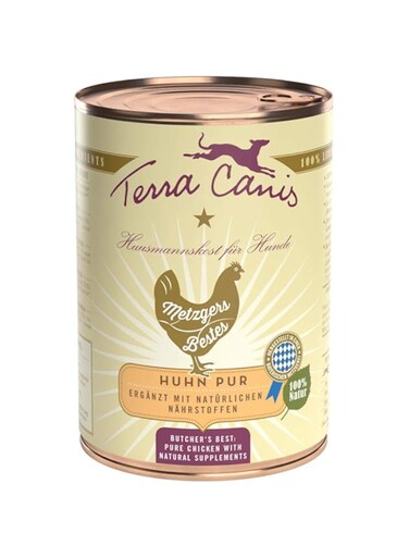 Terra Canis Butcher's Best Pure Chicken Dog Wet Food - 400G