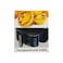 Digital Air Fryer 12.5L, LED Touch Display, Timer &amp; Temp Control, Large Capacity, Black &amp; Silver