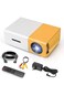 Compact and portable mini projector for displaying movies, videos, and images on any flat surface.