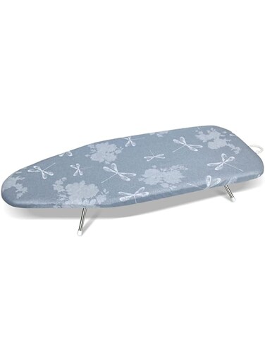 Duwee 12"x29" Table top Ironing Board with Thicken Felt Padding, Heat Resistant Cover, Stainless Steel Legs