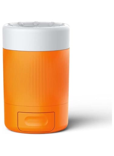 Portable Dog Paw Cleaner Foot Washer Cup, 360&ordm; Silicone Washer Cup, Pet Foot Cleaner, Suitable for Small Dogs/Cats (Orange Color)