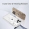 Ultra-Hybrid Back Case Cover for Iphone 17 Compatible with MagSafe   Camera Protection   Hard Crystal Clear Back   Shockproof Bumper Case Cover for Iphone 17 2025
