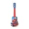 Lexibook Marvel Spider-Man Peter Parker My First Guitar, 6 Nylon Strings, 53cm, Learning Guide Included, Blue/Red, K200Sp