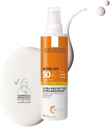 La Roche-Posay Anthelios Invisible Sunscreen Body Spray SPF50 + 200ml