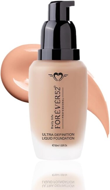 Forever52 Daily life Ultra Definition Liquid Long Lasting Full Coverage Flawless Weightless Foundation (Medium Shade With Yellow Undertone)Matte Finish, 30g