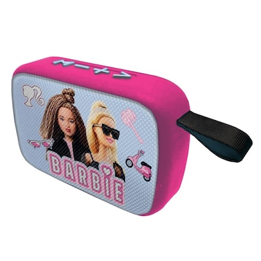 Lexibook Barbie BT Portable Speaker With Fabric Finish