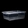 Mondex 6 Piece Polypropylene Storage Box Set - 10L Capacity Each - Transparent Multipurpose Durable Storage Box, Lightweight, Stackable Organizers with Secure Snap-On Lids (L40 x W29 x H13.1 cm)