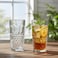 Cuisine Art Ligne Hi-Ball Drinking Glasses Set 255ML, 6 Pieces &ndash; Clear, Lead-Free, Stackable, Dishwasher Safe, Restaurant Quality Barware, Premium Glassware for Home Kitchen, Parties &amp; Gift