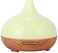 Cuisine Art Essential Oil Diffuser, 550ml Oil Diffuser with 4 Timer, Aromatherapy Diffuser with Auto Shut-Off Function, Cool Mist Humidifier BPA-Free for Bedroom Home, Brwon- White  Top