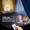 Cuisine Art Essential Oil Aroma Diffuser 700ml, Upgraded Aromatherapy Diffuser with 4 Timer and 7 Color Lights, Cool Mist Humidifier with Auto Shut-off Function - Brown - White