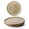 Cuisine Art Jamie Stoneware Dinner Plate - 27cm, Brown (Set of 4)