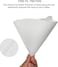 Cuisine Art 100 Count Disposable Coffee Paper Filters 2-4 cups, V60 Coffee Filters Cone Unbleached Disposable Coffee Filters, Cone Paper Fits for Drip and Compatible with Pour Over Coffee Maker