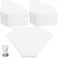 Cuisine Art 100 Count Disposable Coffee Paper Filters 2-4 cups, V60 Coffee Filters Cone Unbleached Disposable Coffee Filters, Cone Paper Fits for Drip and Compatible with Pour Over Coffee Maker
