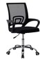 Cuisine Art Office Chair, Comfort Ergonomic Height Adjustable Desk Chair with Lumbar Support Backrest 46X46X94Cm Black