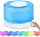 Cuisine Art Essential Oil Aroma Diffuser 700ml, Upgraded Aromatherapy Diffuser with 4 Timer and 7 Color Lights, Cool Mist Humidifier with Auto Shut-off Function - White