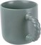 Cuisine Art CHASY 530ml Stoneware Xanadu Green Coffee Tea Mug - 9.5x10.5cm - Stylish and Durable Large Mug for Hot Beverages - Ideal for Home, Office, and Gifting
