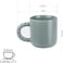 Cuisine Art CHASY 530ml Stoneware Xanadu Green Coffee Tea Mug - 9.5x10.5cm - Stylish and Durable Large Mug for Hot Beverages - Ideal for Home, Office, and Gifting