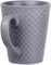 Cuisine Art 350ml Stoneware Ceramic Coffee Tea Mug -  Santas Gray, 9x10.5cm - Stylish and Durable Large Mug for Hot Beverages - Ideal for Home, Office, and Gifting