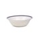 Claytan Callista 6.2 inch Porcelain Cereal &amp; Breakfast Bowl (Purple &amp; White, Set Of 1)