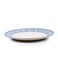Claytan Plethora 10.5 inch Porcelain Dinner Plate (Grey &amp; White, Set Of 1)
