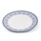Claytan Plethora 10.5 inch Porcelain Dinner Plate (Grey &amp; White, Set Of 1)