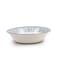 Claytan Plethora 9 inch Ceramic Salad Bowl (Grey &amp; White, Set of 1)