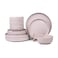 Cuisine Art HOLA 12-Piece Stoneware Dinner Set - Beige