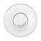Doyalex Glass Coffee Cup &amp; Saucer Set - 80ml, 12-Pieces, Transparent (CS-038B)