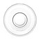 Doyalex Glass Tea Cup &amp; Saucer Set - 190ml, 12-Pieces, Transparent (CS-058A)